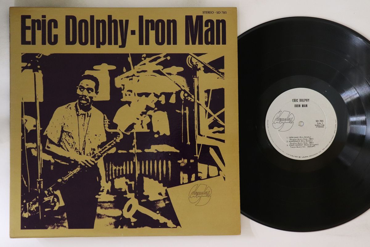 洋楽 Eric Dolphy - Iron Man SD 785 米LP Eric 販売 Dolphy Iron Man SD785 DOUGLAS /00260 米LP Eric