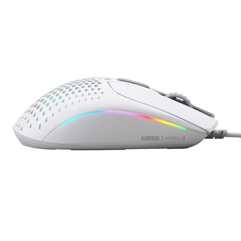 未開封 GLORIOUS ゲーミングマウス Glorious Model I 2 Wired 有線 | 9ボタン White GLO-MS-IV2-W-WHT ♥ 送料無料