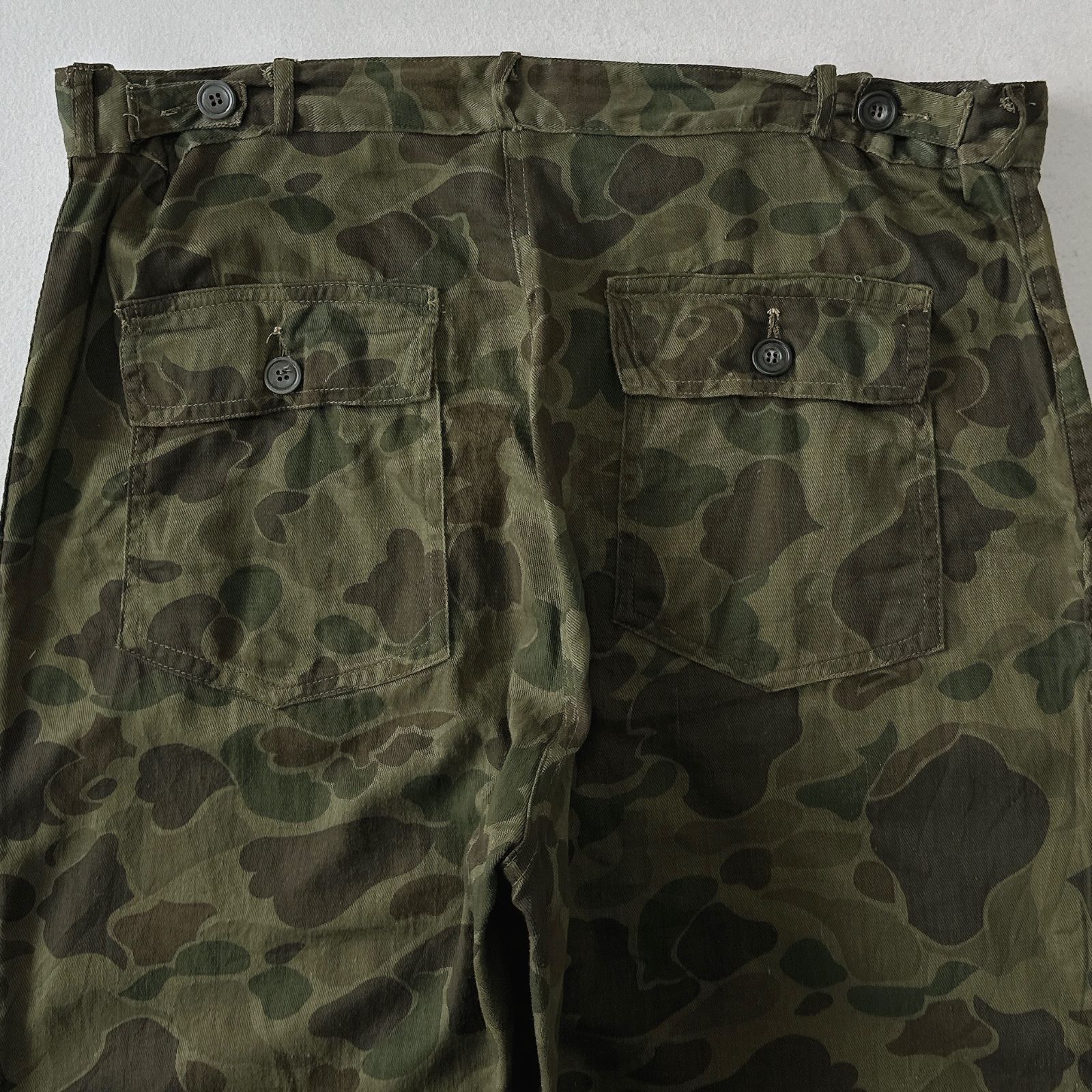 ダックハンターカモ ベイカーパンツ ヴィンテージ フロッグ