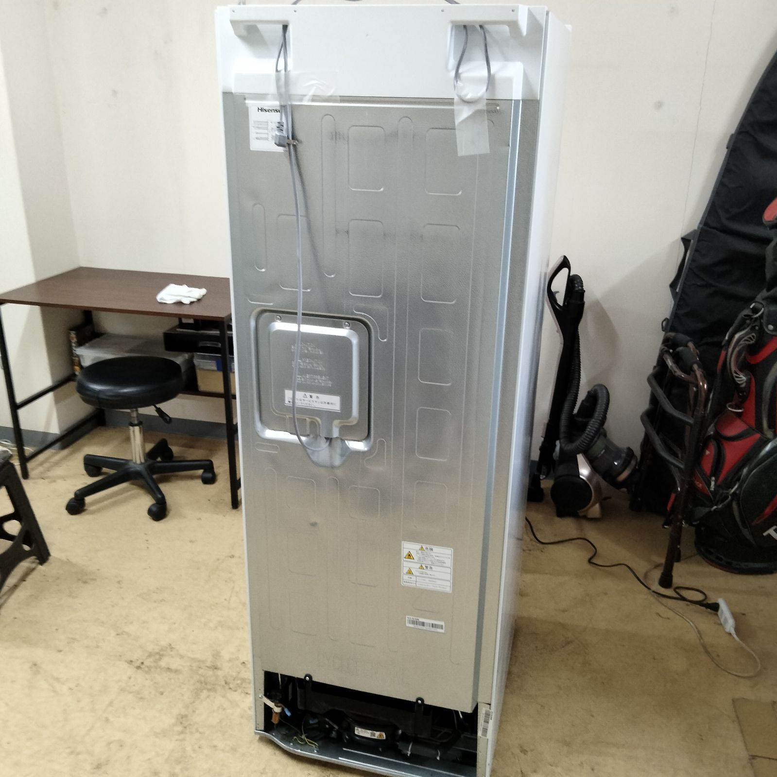 N-4987] Hisense ノンフロン冷凍冷蔵庫 HR-GC28E2W 23年製 - メルカリ