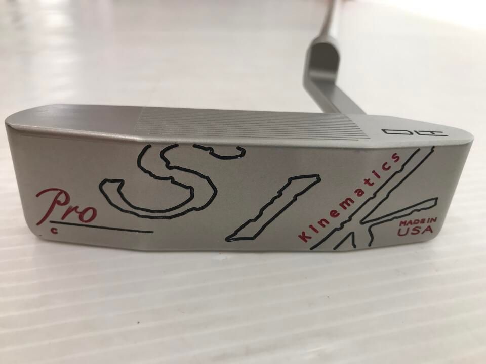 超美品 SIK PRO スラントネック ピン型パター 34インチ カバーあり