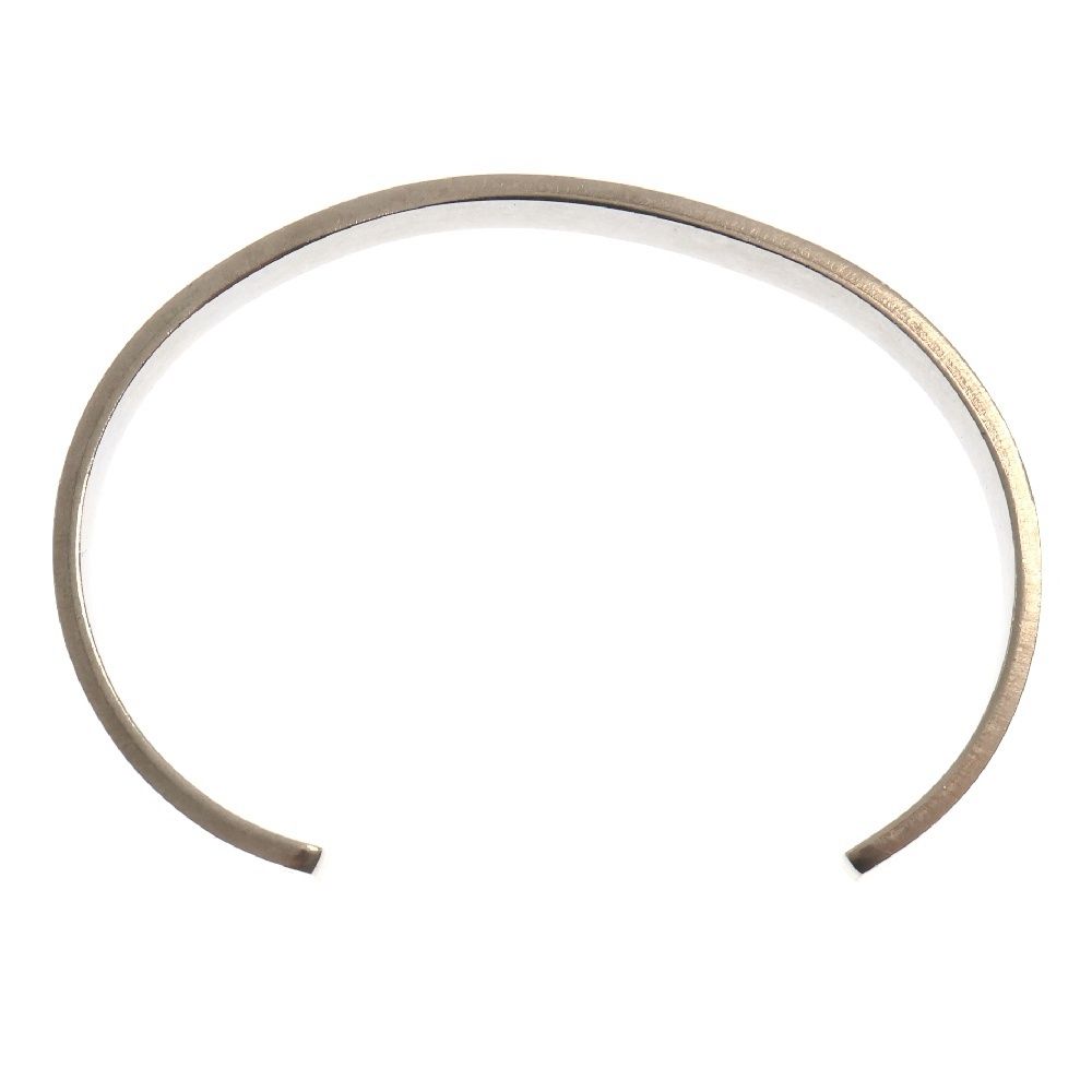 Martin Margiela (マルタンマルジェラ) ロゴ刻印 シルバーバングル