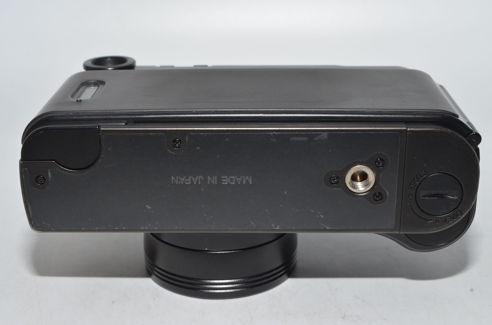 【動作〇】RICOH R1s フィルムカメラ シルバー　専用本革ケース付き RICOH R1s シルバー Ricoh R1s Gray Point & Shoot Film Camera