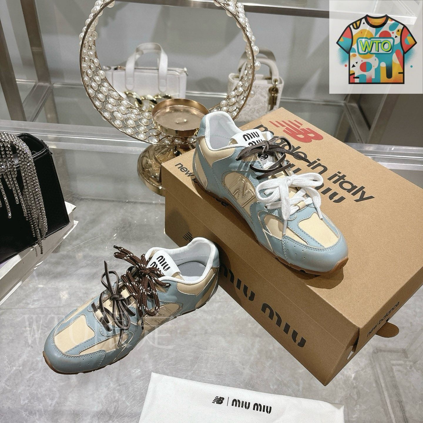 MIU MIU - （専用） New Balance x Miu Miu xxx スエードxメッシュ スニーカー