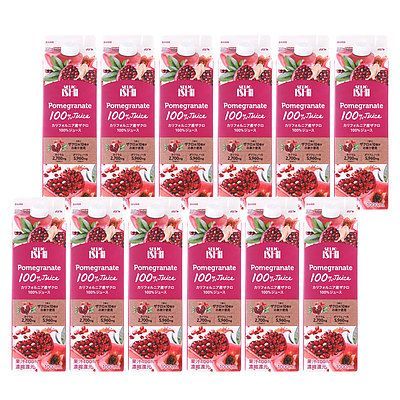 成城石井 カリフォルニア産ザクロ ジュース 1000ml×12本 6本×2ケース