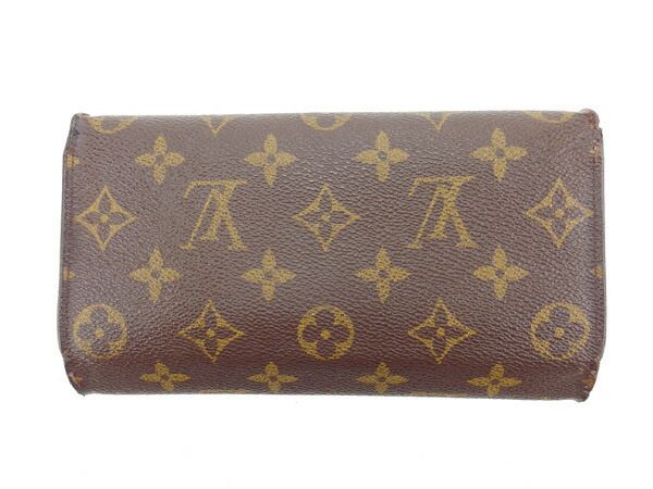 美品✨ ルイヴィトン 財布 レディース 三つ折り モノグラム トレゾール 長財布 ルイヴィトン 長財布 三つ折り財布 ポルトトレゾール