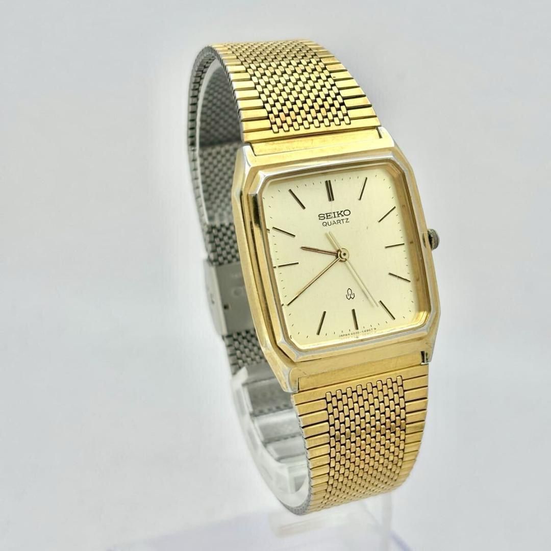 Ⴤ1355 ꕤ極美品 SEIKO アナデジ 腕時計 ゴールド コンビ オクタゴン Ⴤ1355 ꕤ極美品 SEIKO アナデジ 腕時計 ゴールド コンビ オクタゴン