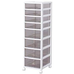 5営業日で発送 IRISOHYAMA アイリスオーヤマ スーパークリアチェスト ホワイト クリアブラウン SCE-440