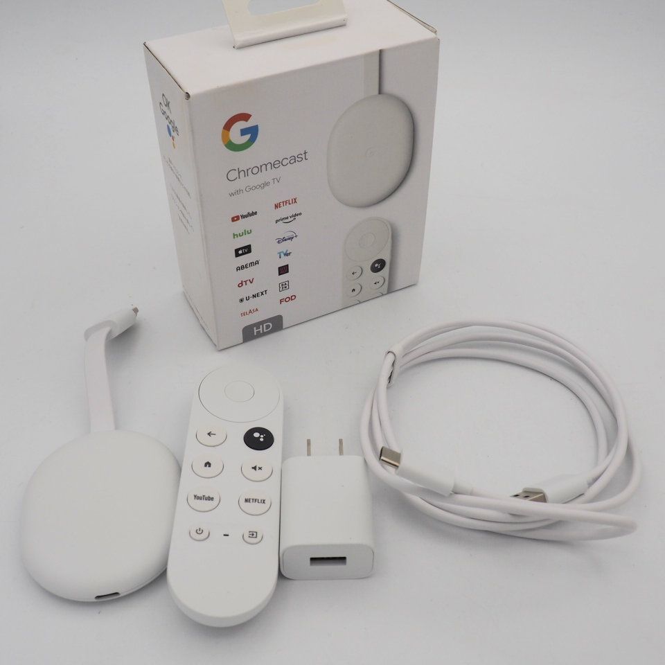 クロームキャスト Chromecast HD Google GA03131-JP クロームキャスト Google Chromecast with TV フルHD GA03131-JP