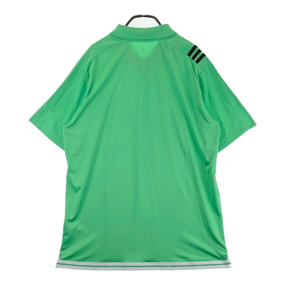 サイズ：L ADIDAS GOLF アディダスゴルフ IT0157 半袖ポロシャツ 総柄 グリーン系 [240101435606] ゴルフウェア メンズ ストスト ADIDAS GOLF アディダスゴルフ IT0157 半袖ポロシャツ 総柄