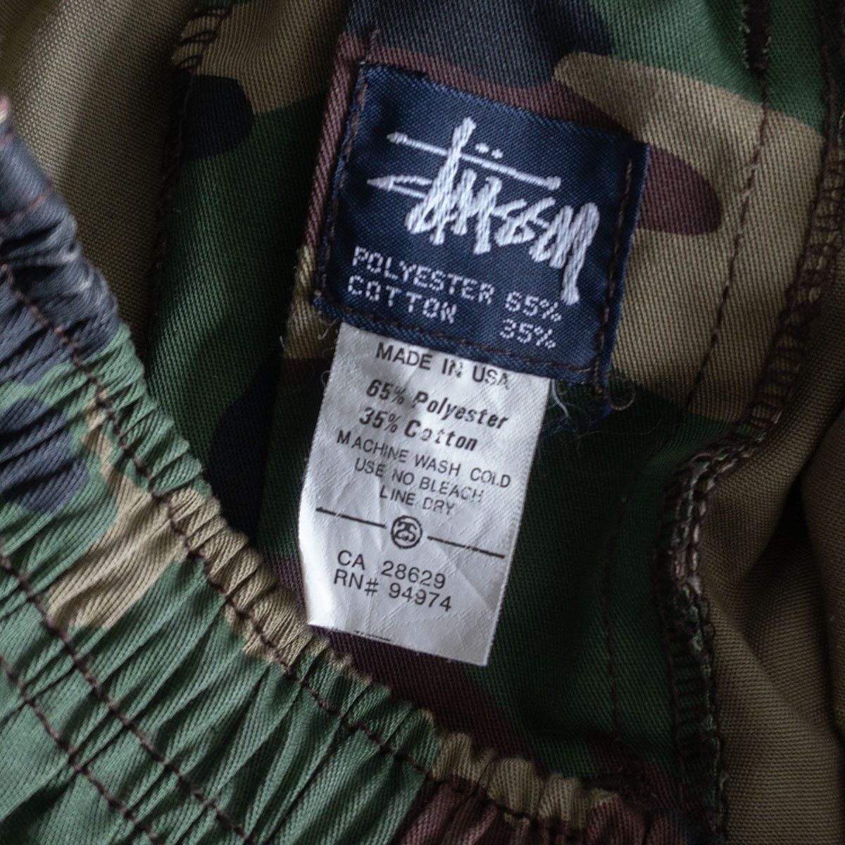00s/USA製】OLD STUSSY 【カモフラ カーゴ イージー ショーツ 00s/USA製】OLD STUSSY 【カモフラ カーゴ イージー ショーツ