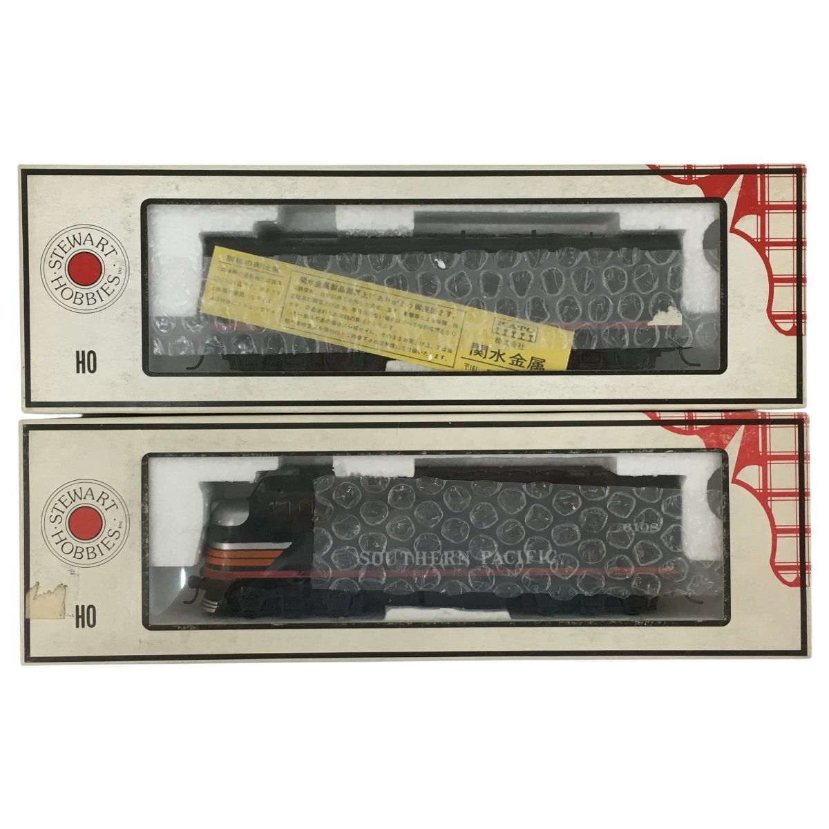 ATLAS 8210 8211 サザン パシフィック鉄道 EMD F3 フェーズ II ディーゼル機関車 A Bユニット HOゲージ 鉄道模型 N10459787