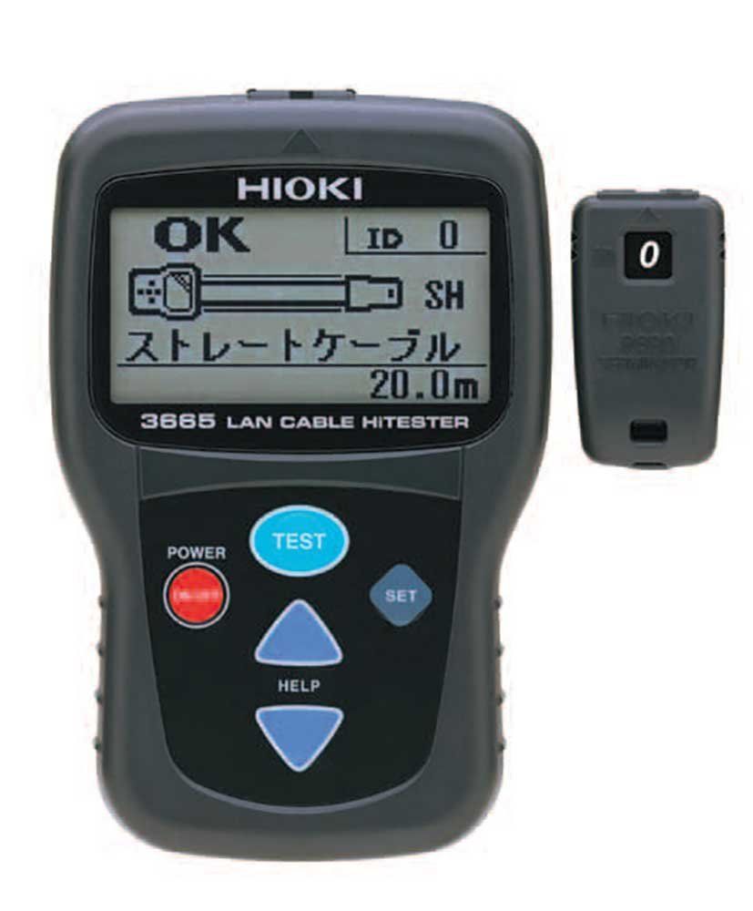 単品 HIOKI (日置電機) LANケーブルハイテスタ 3665