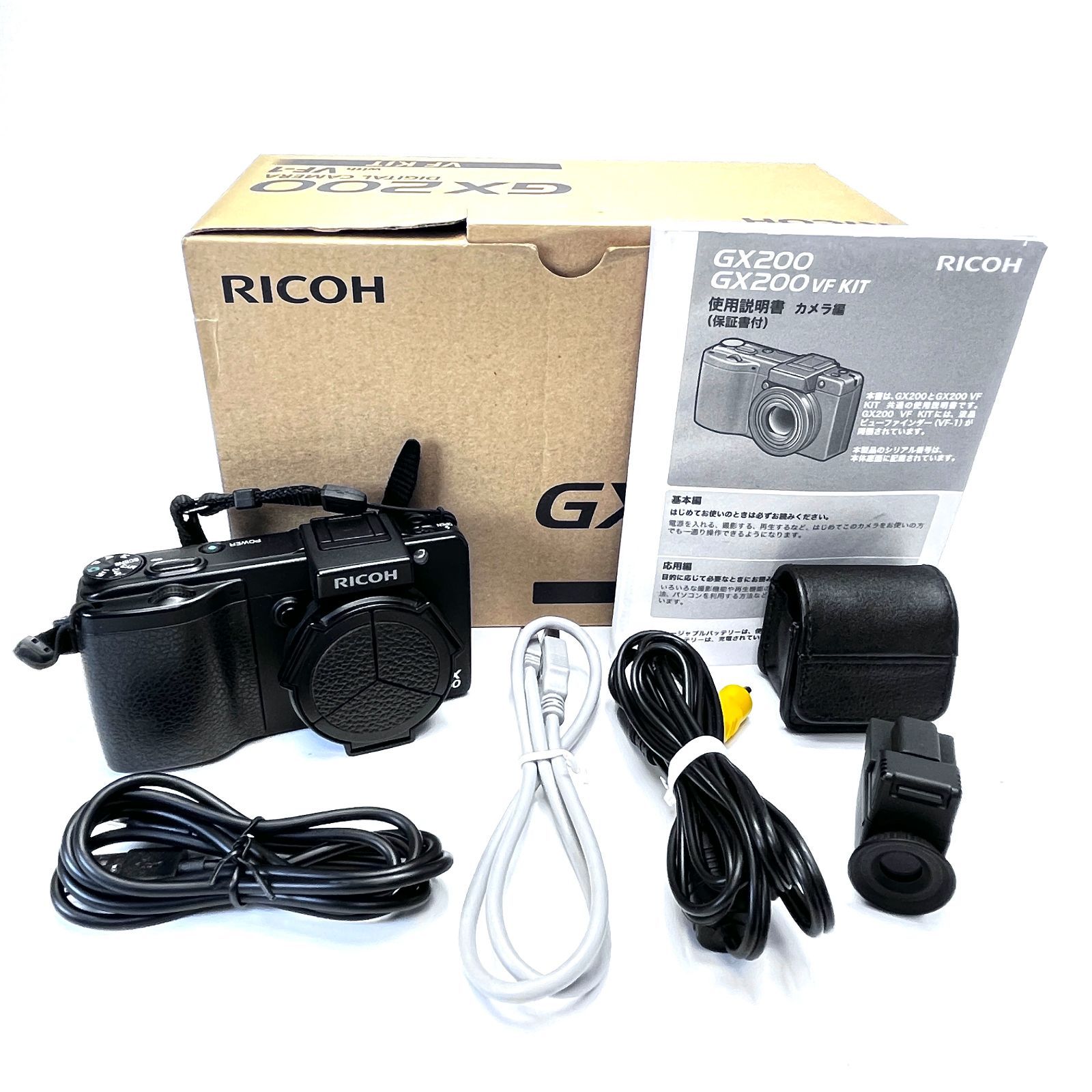 RICOH GX200 with VF-1 ビューファインダーキット