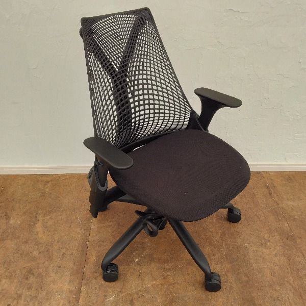 【中古】 ハーマンミラー Herman Miller HermanMiller/ハーマンミラー オフィスチェア 肘あり セイル チェア セイルチェアブラック 肘有り 肘つき ワークチェア PCチェア パソコンチェア デスクチェア OAチェア チェア イス 椅子