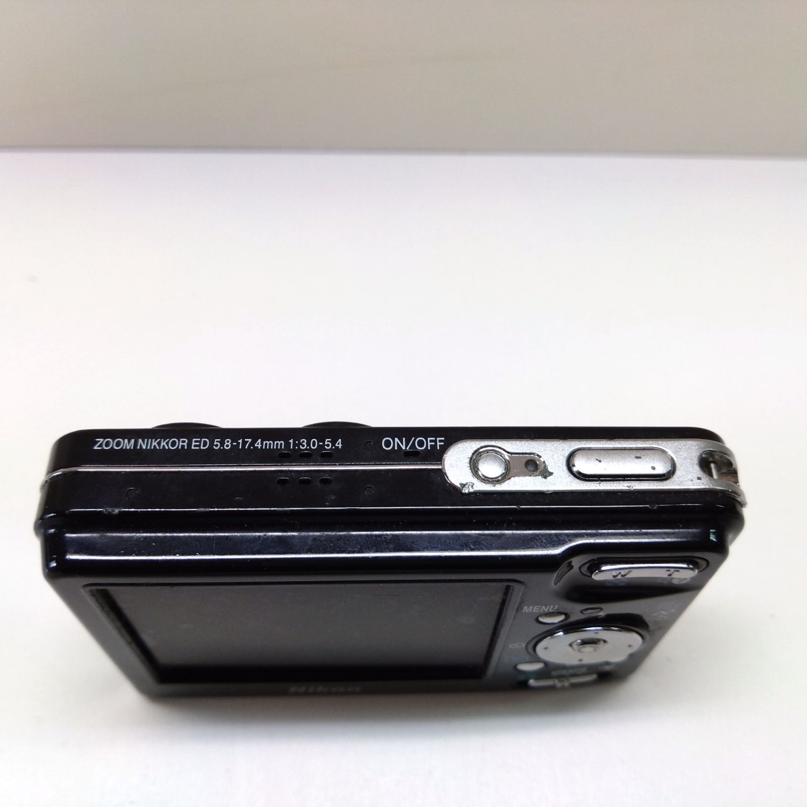 120 【ジャンク】 Nikon ニコン COOLPIX S1 デジタルカメラ ブラック 