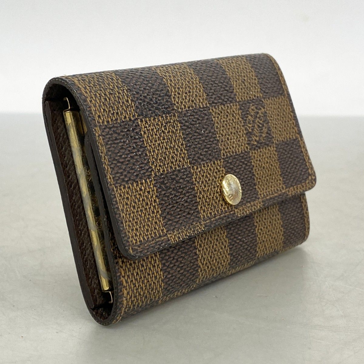 5md4175 ルイヴィトン キーケース ダミエ ミュルティクレ6 N62630 エベヌ レディース