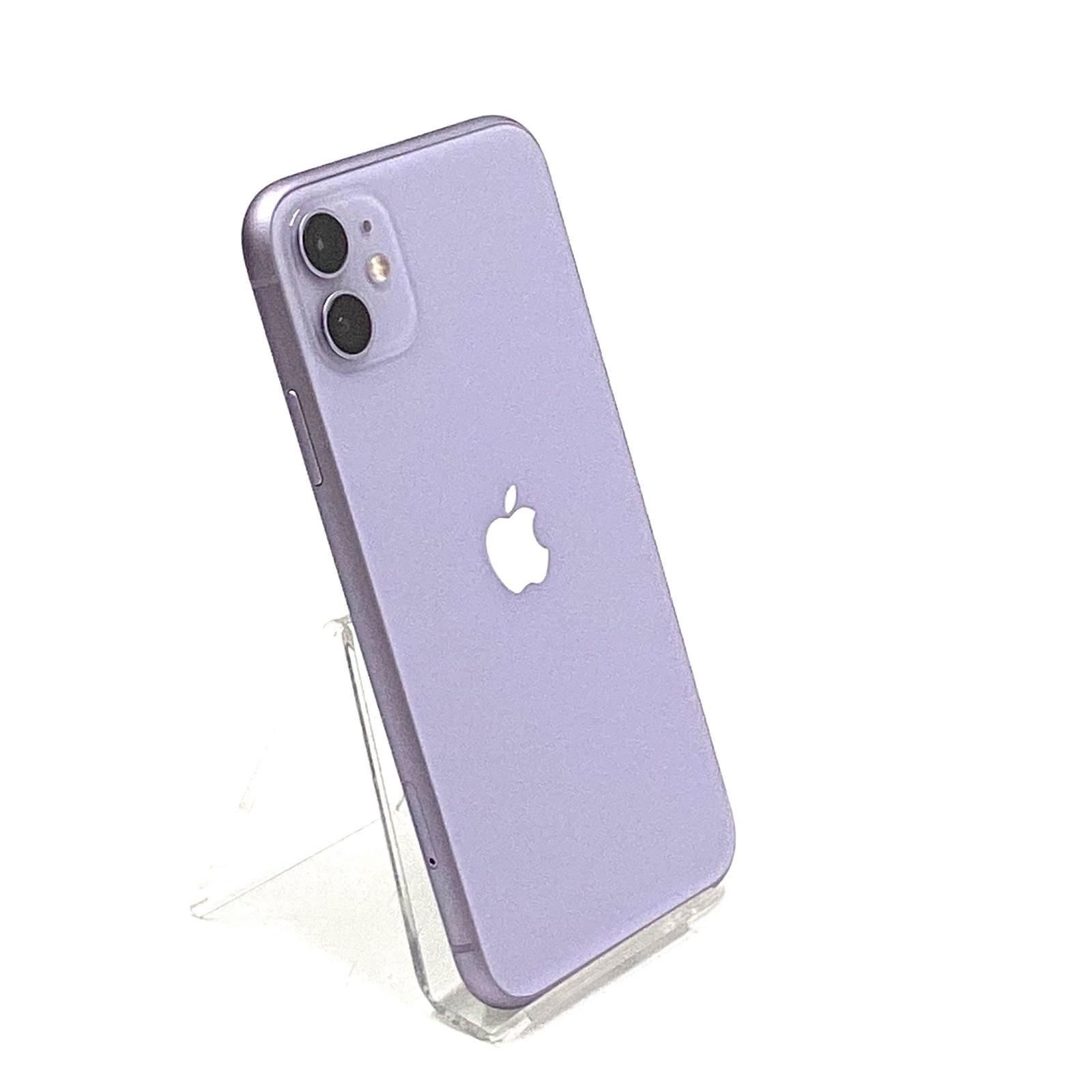 iPhone 11 128GB パープル docomo 白ロム 動作確認済 75%【全額返金保証】【最速発送】