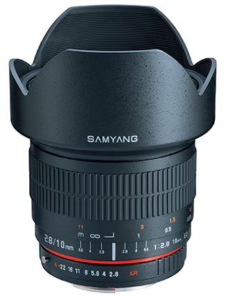 アウトレット・展示品》SAMYANG 超広角単焦点 10mm F2.8 ED AS NCS CS