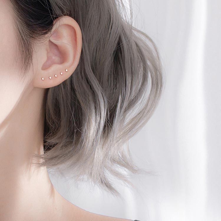 小さめ 超極小 ピアス 1.5mm/3mm 極小 ミニ 軟骨ピアス 1.5mm