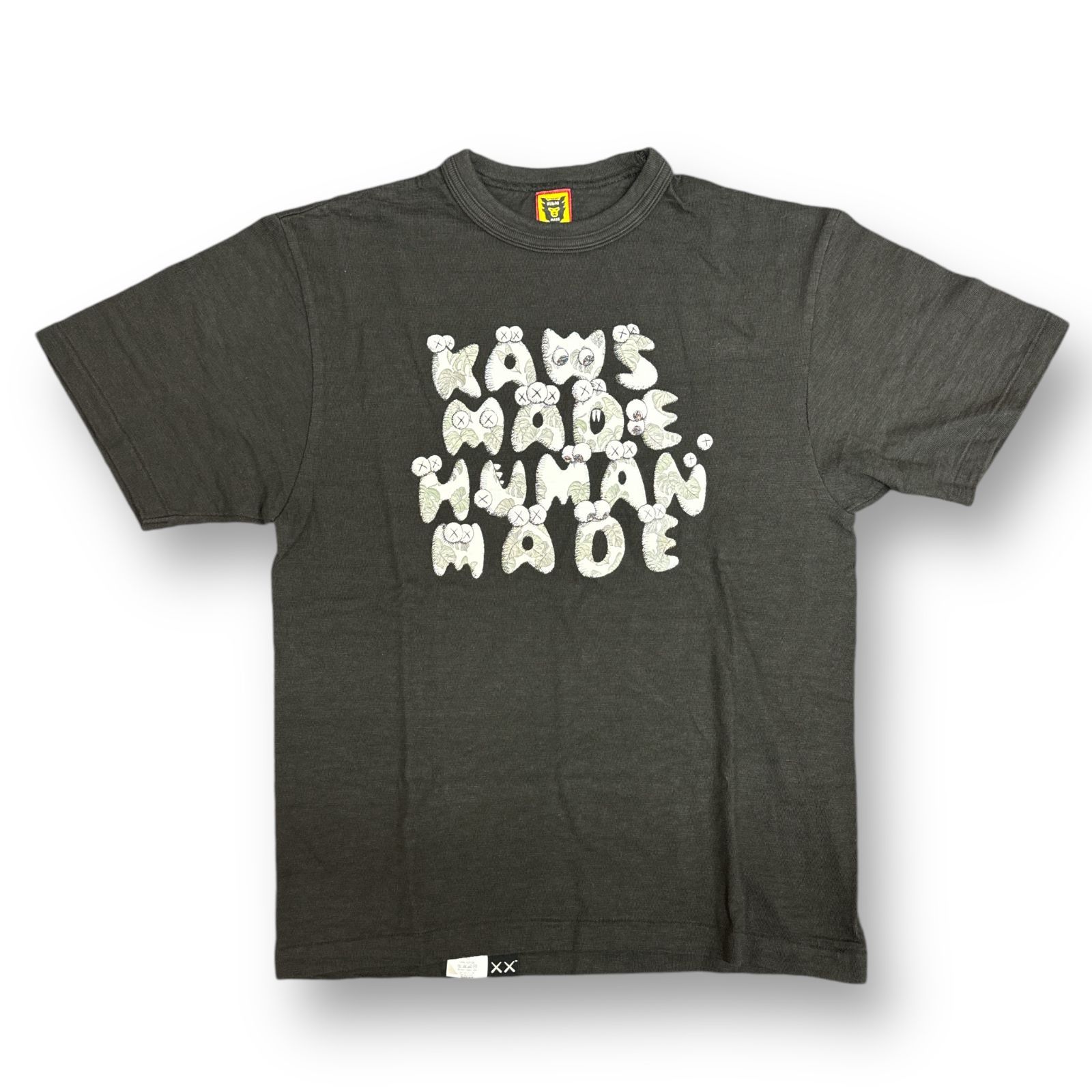 HUMAN MADE × KAWS Kaws Made Graphic T-Shirt グラフィックTシャツ ヒューマンメイド カウズ コラボ  XX27TE017 ブラック M 76650A5 - メルカリ