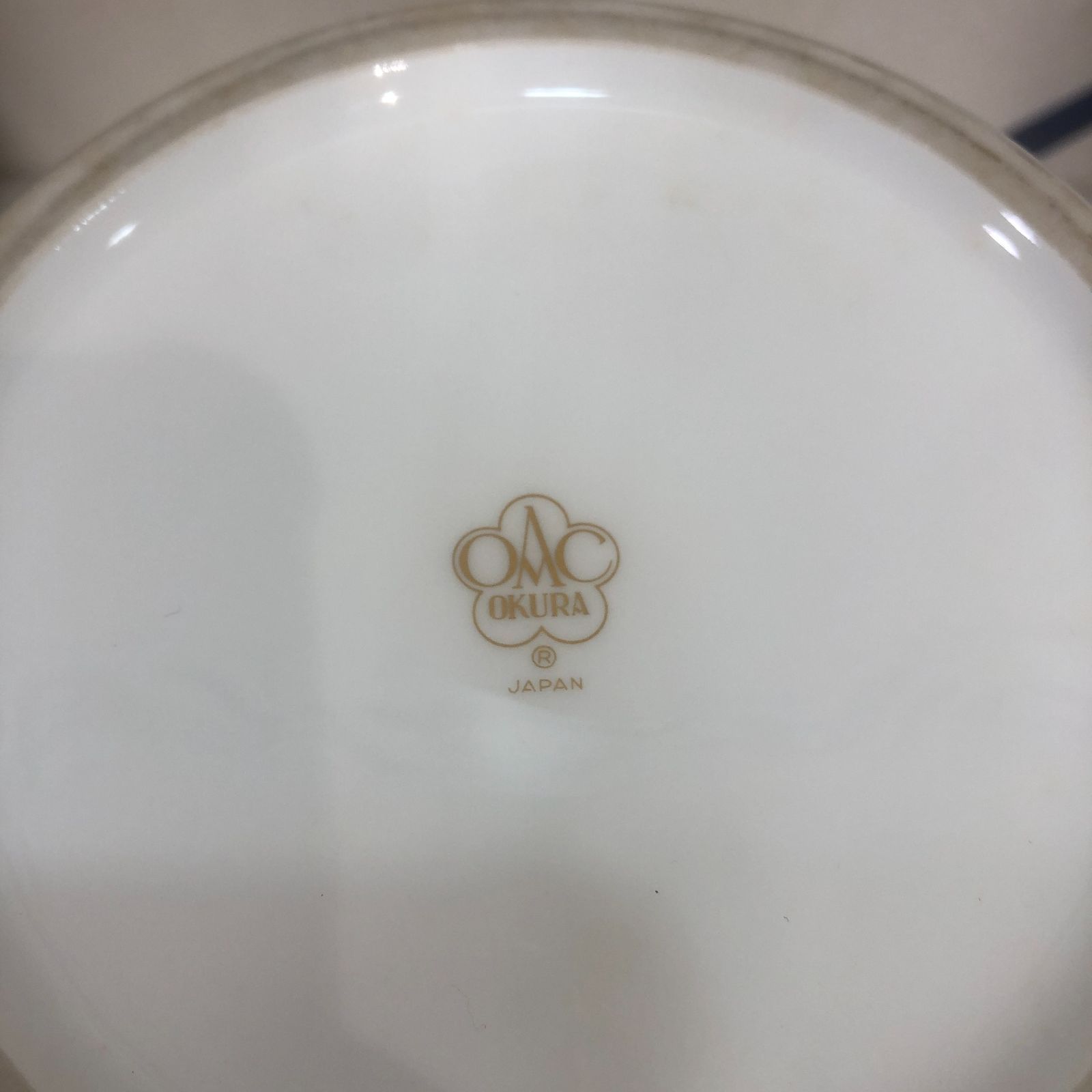 Aフォロー割引あり【中古】大倉陶園 花瓶 レア柄 テッセン 36cm 箱付き 
