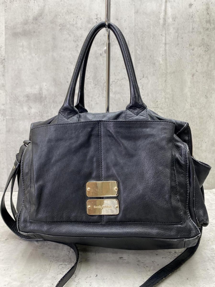 See by Chloe シーバイクロエ 2way ショルダー ハンド バッグ 黒