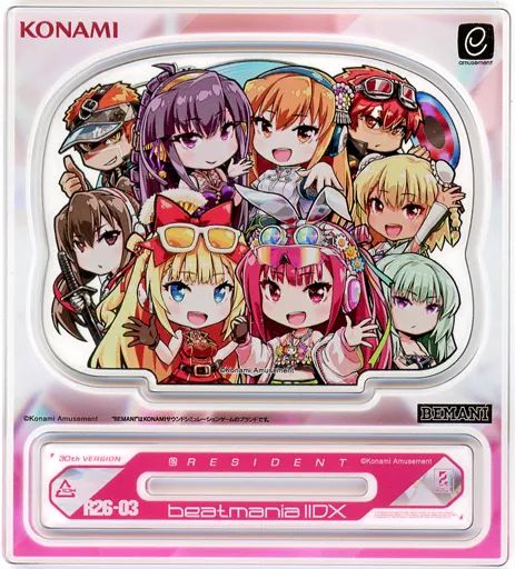 中古】雑貨 集合(R26-03) オリジナルキャラクタースタンド 「beatmania