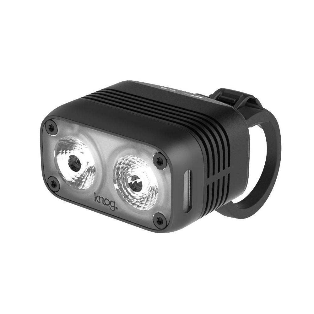 日本 KNOG ノグ 自転車 ライト 防水USB充電式 ワイド-ナローで広範囲を照らす2LEDモデル BLINDER ROAD フロントライト
