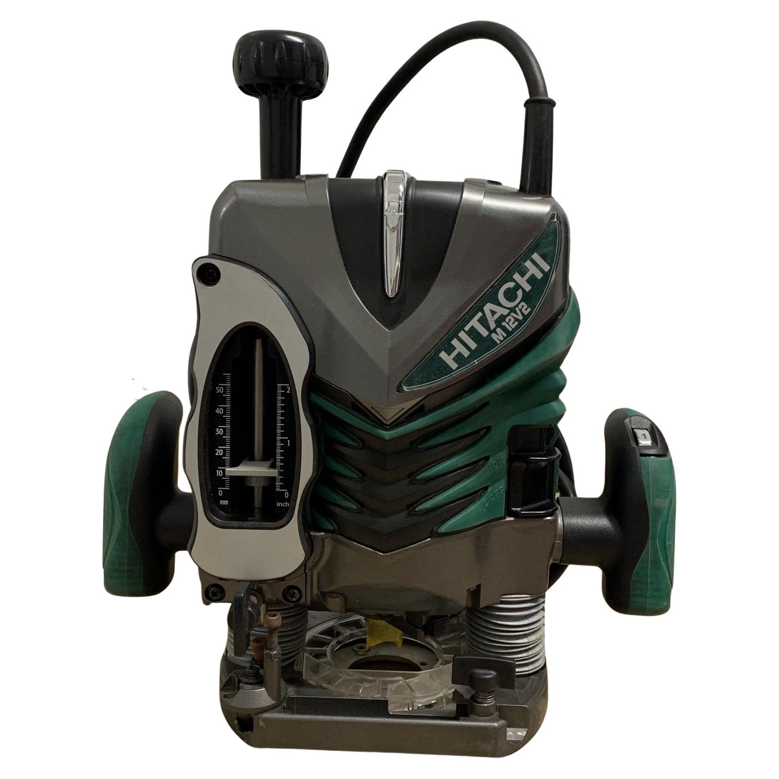 €€HiKOKI ハイコーキ トリマー コード式 本体のみ M12V2 グリーン