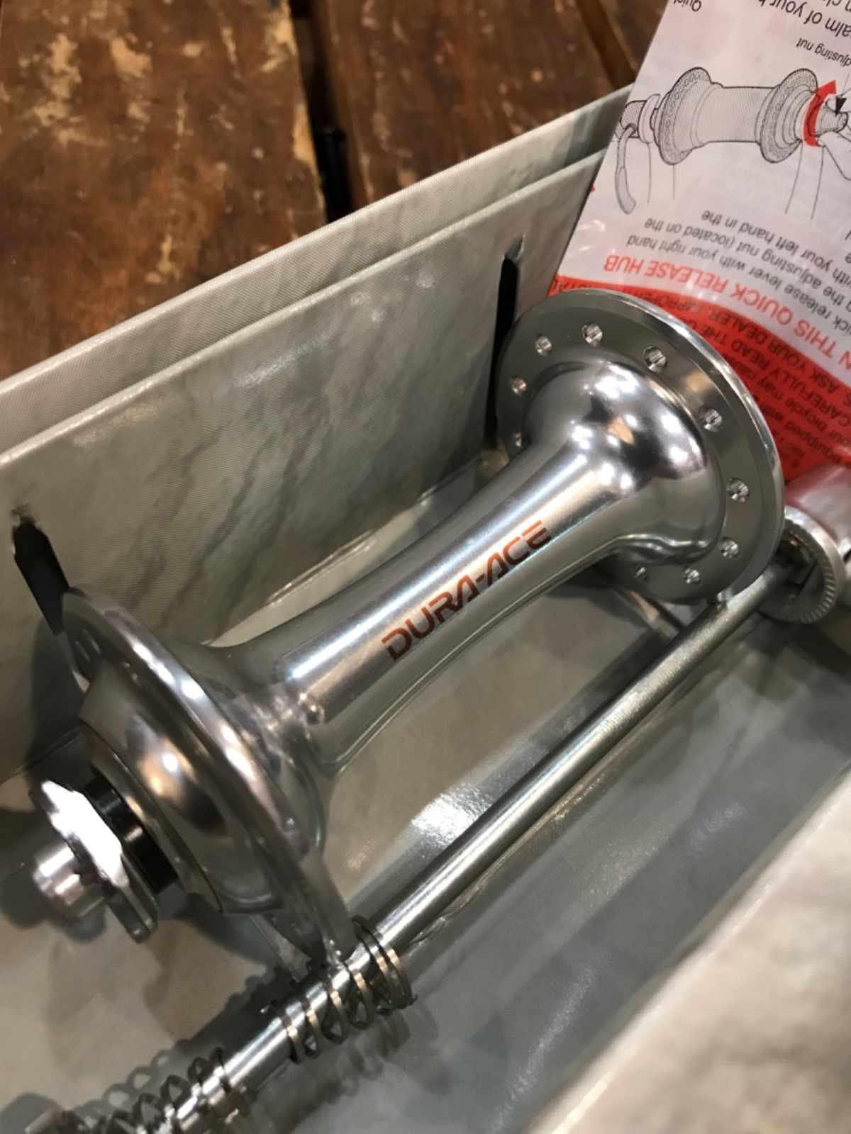 中古 DURA-ACE HB-9000 24H フロントハブ（SHIMANO Dura-Ace HB