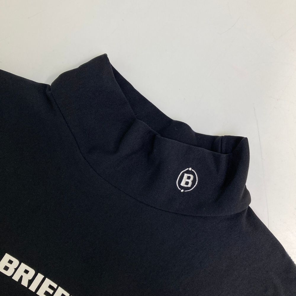 サイズ L BRIEFING GOLF ブリーフィング 裏起毛 ハイネック 長袖Tシャツ ネイビー系 240101530117 ゴルフウェア メンズ ストスト LLC-HASEGAWATOSO_COM