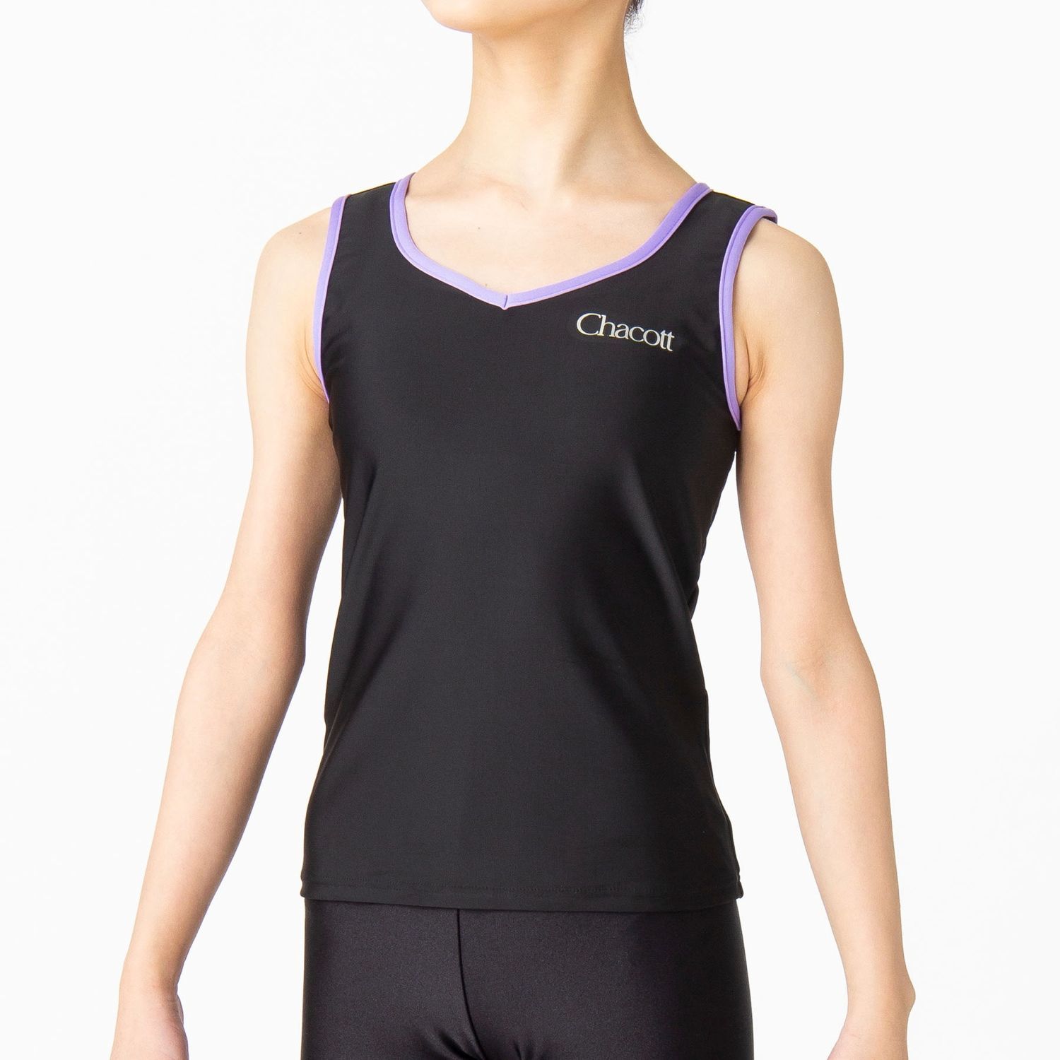 ハートロングトップ　Chacott　Sサイズ