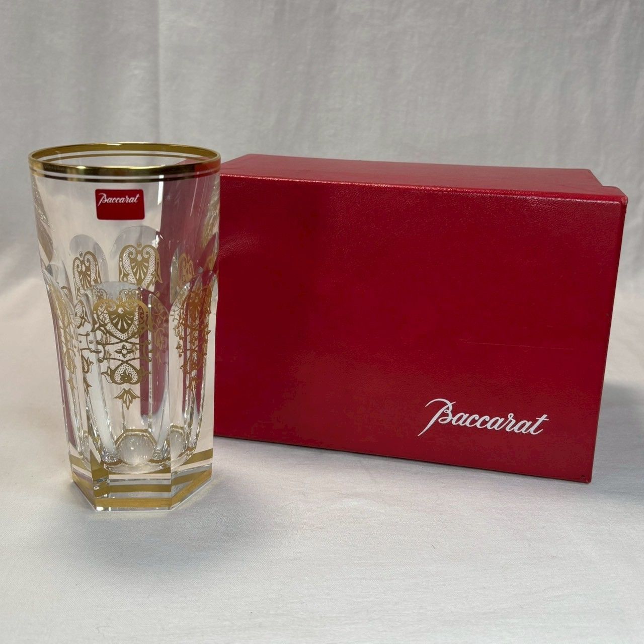 Baccarat ハイボールグラス アルクール エンパイア バカラ 金彩|No 328