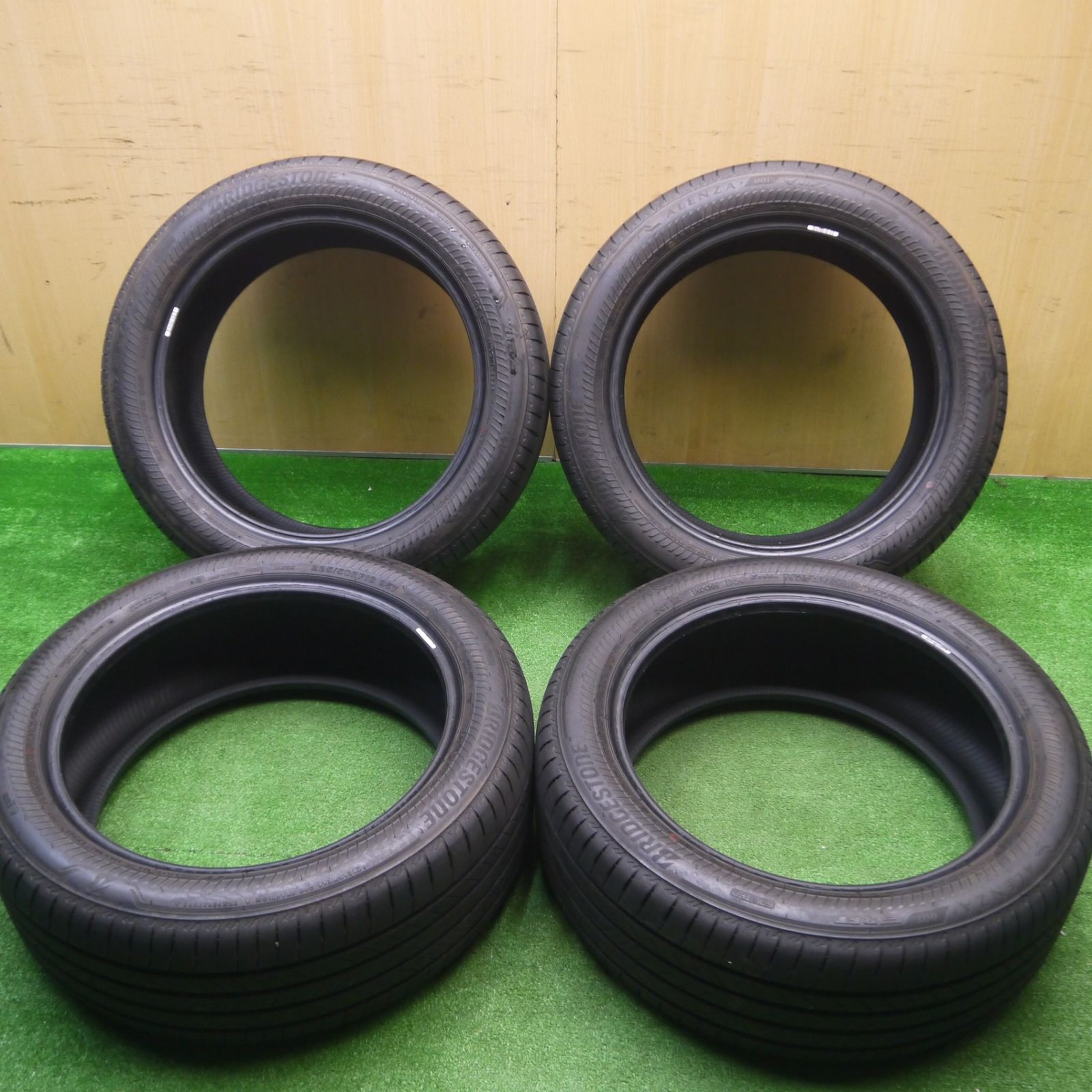 送料無料] 新車外し！24年☆225/50R18 ブリヂストン アレンザ 001 RFT 