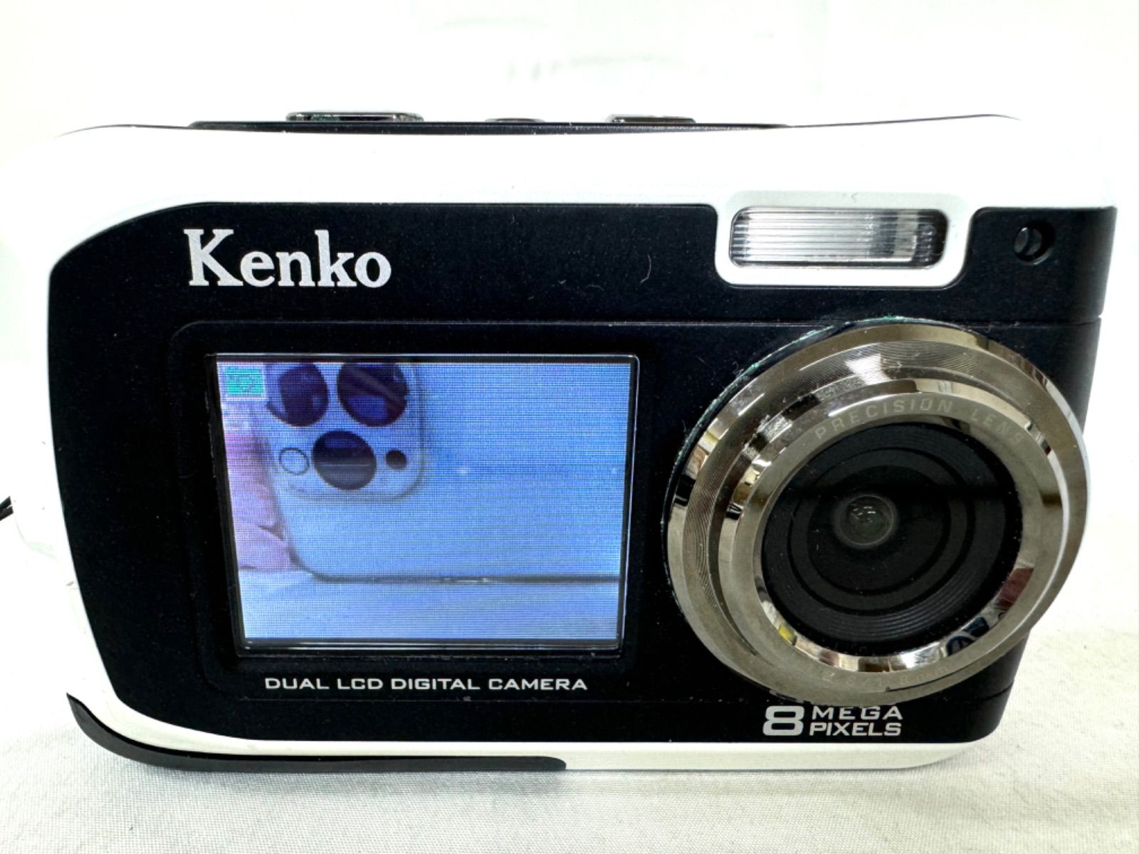 Kenko DSC880DW DUAL LCD DIGITAL CAMERA 8MEGA PIXELS 内カメ