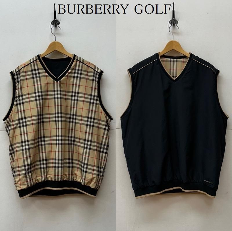 BURBERRY GOLF バーバリーゴルフ ベスト ノバチェック