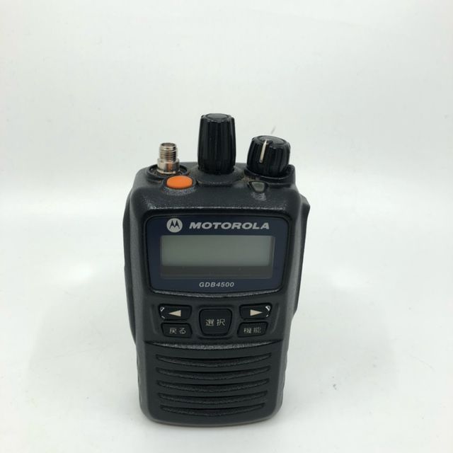 モトローラ デジタル簡易無線機 免許局 GDB4500 スピーカーマイク付 GDB4500 | 業務用無線機・トランシーバーのことならe-無線