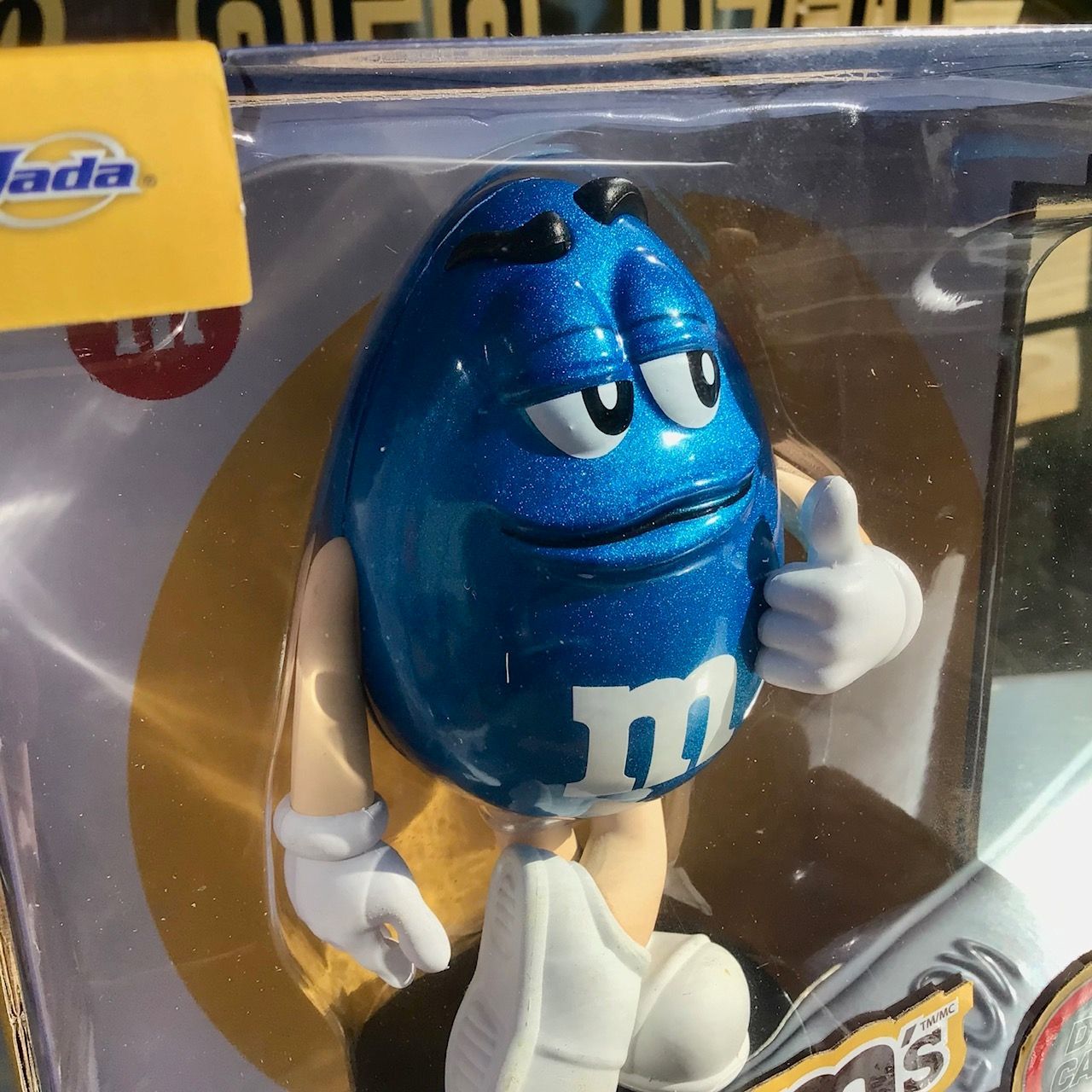 【m&m's】エムアンドエムズ ブルー ダイキャストメタルカー アメリカン雑貨 新品 M&M'S エムアンドエムズ ダイキャスト フィギュア ブルー