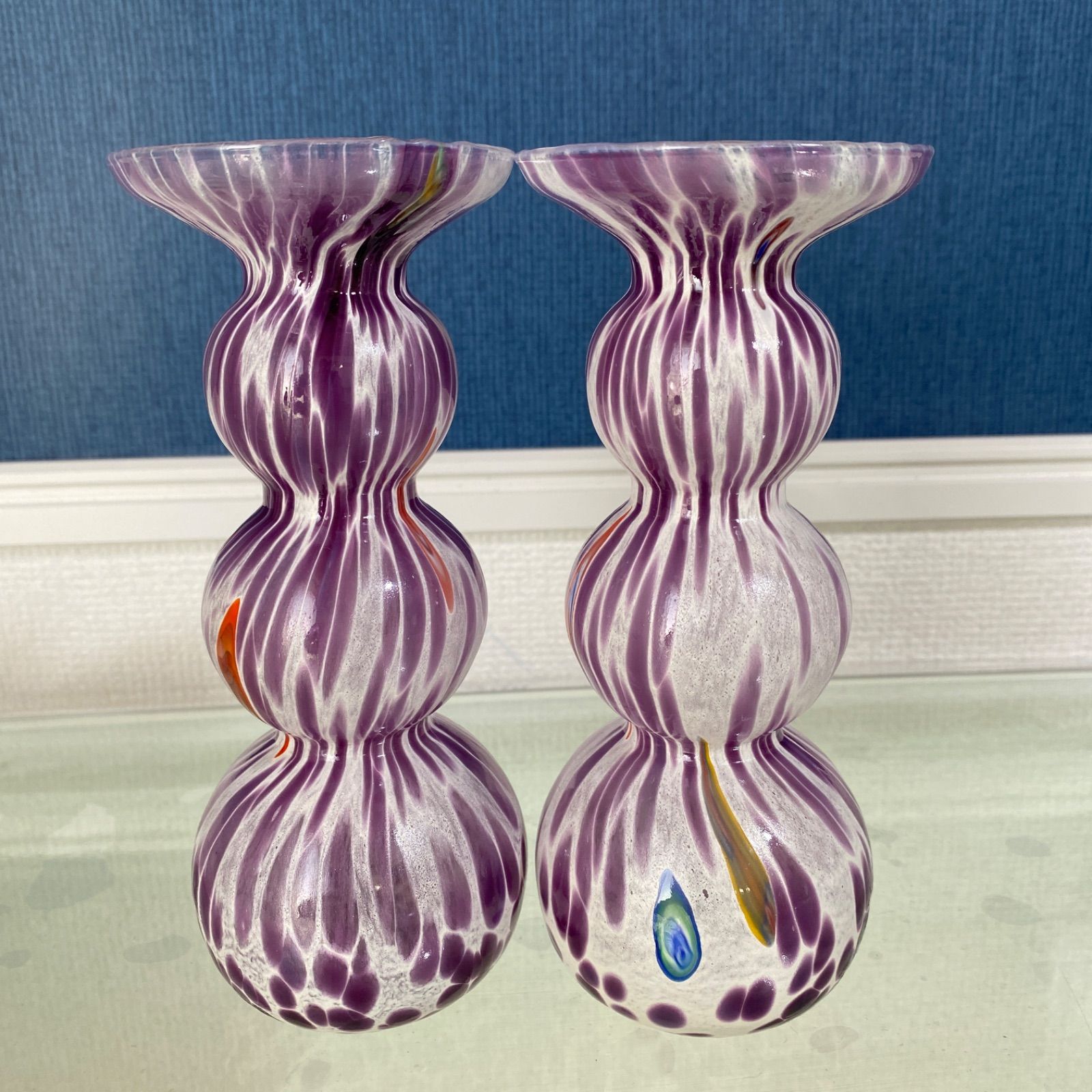 Flower Vase・MURANO，ミルフィオリ イタリア製 【公式通販】