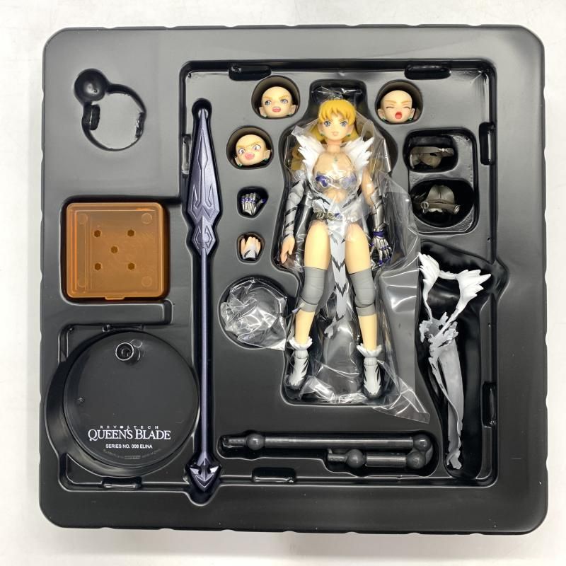 中古】リボルテック クイーンズブレイド No.008 近衛隊長エリナ