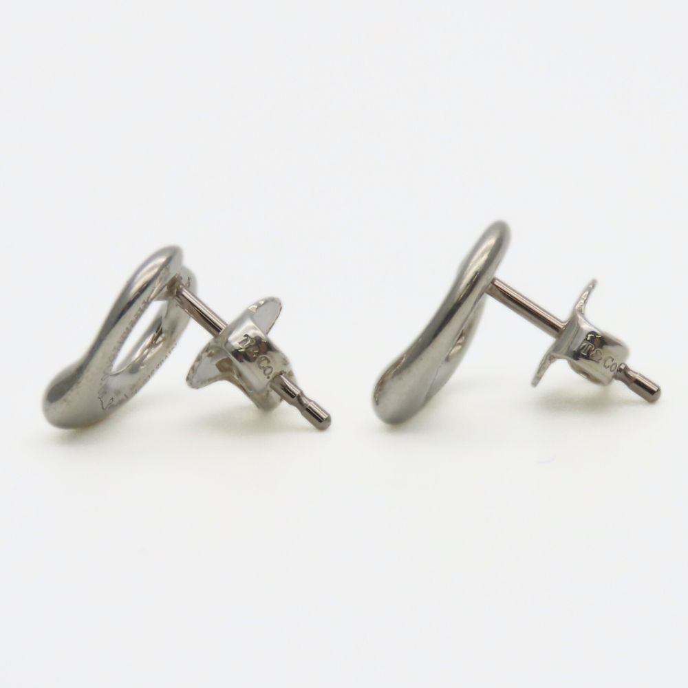 中古】 ティファニー ピアス オープンハート シルバー925 約2.2g  