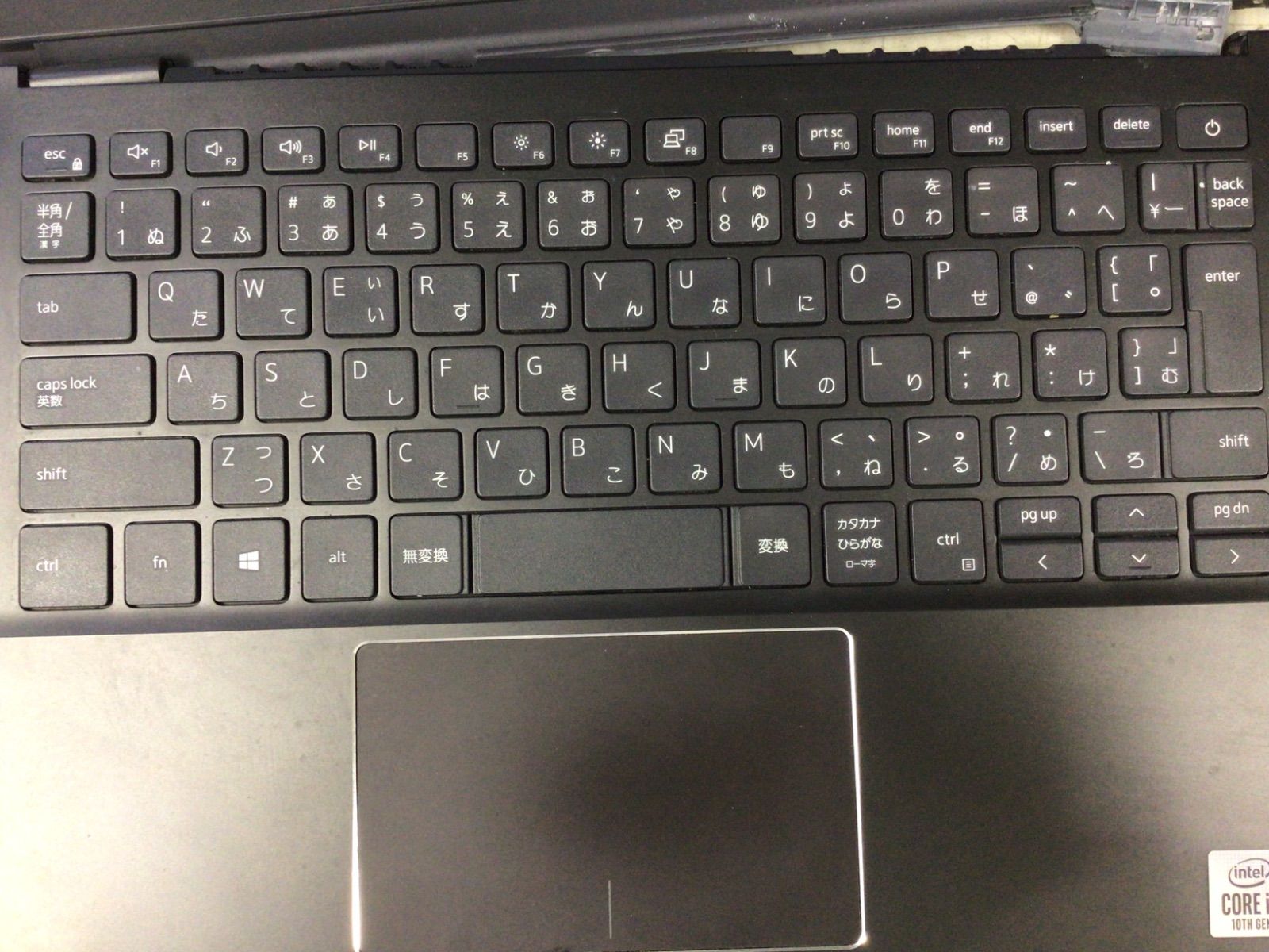 npc334【ジャンク】DELL P114G◇i5 10th◇通電不安定/起動不可◇ヒンジ