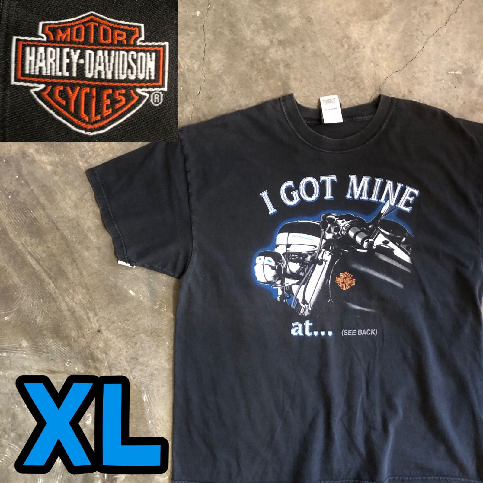 T6418 HARLEY-DAVIDSON Tシャツ アメカジ 古着