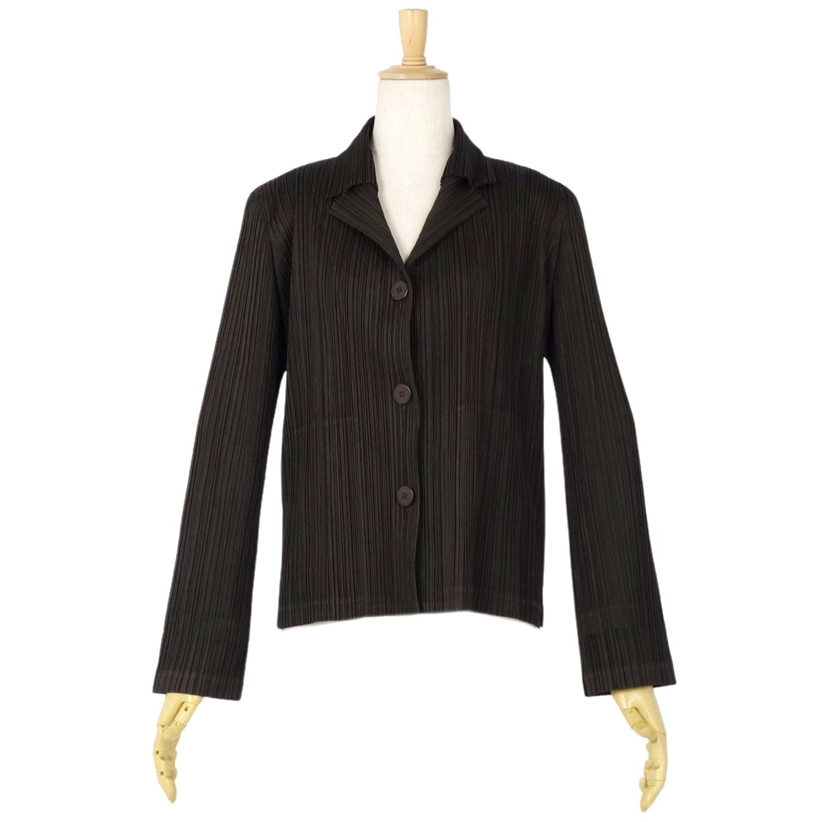 極美品 プリーツプリーズ イッセイミヤケ PLEATS PLEASE ジャケット 