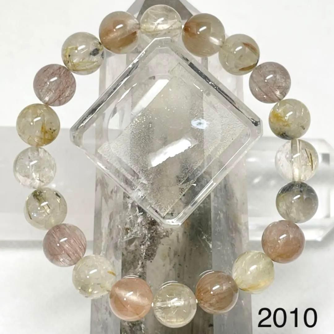 注文 ルチルクオーツ パワーストーンブレスレット 内径約15cm