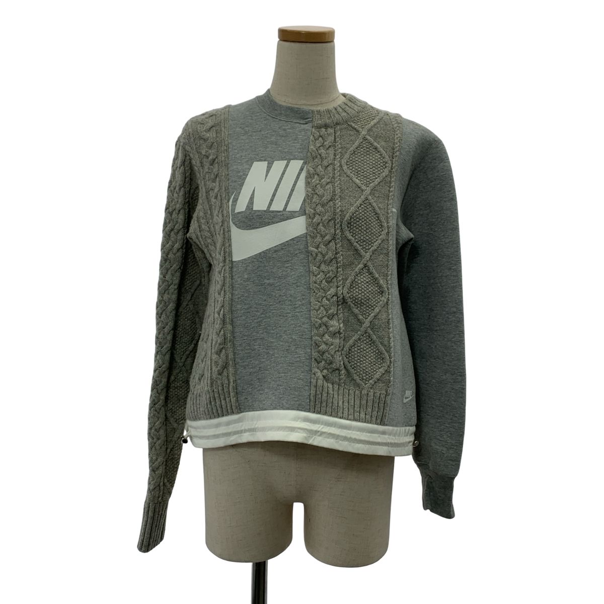 NIKE / ナイキ | × sacai SPLITCABLE TECH FLEECE SWEATSHIRT 