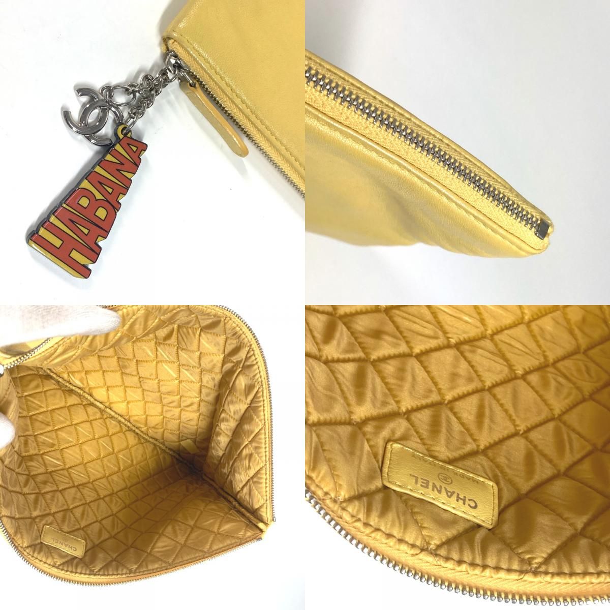 CHANEL シャネル クラッチバッグ ココハバナ 車 CAR ロゴ レザー