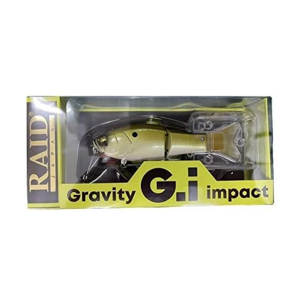 レイドジャパン Gravity G.i impact ルアー 2色セット RAID JAPAN レイドジャパン G.I（グラビティインパクト