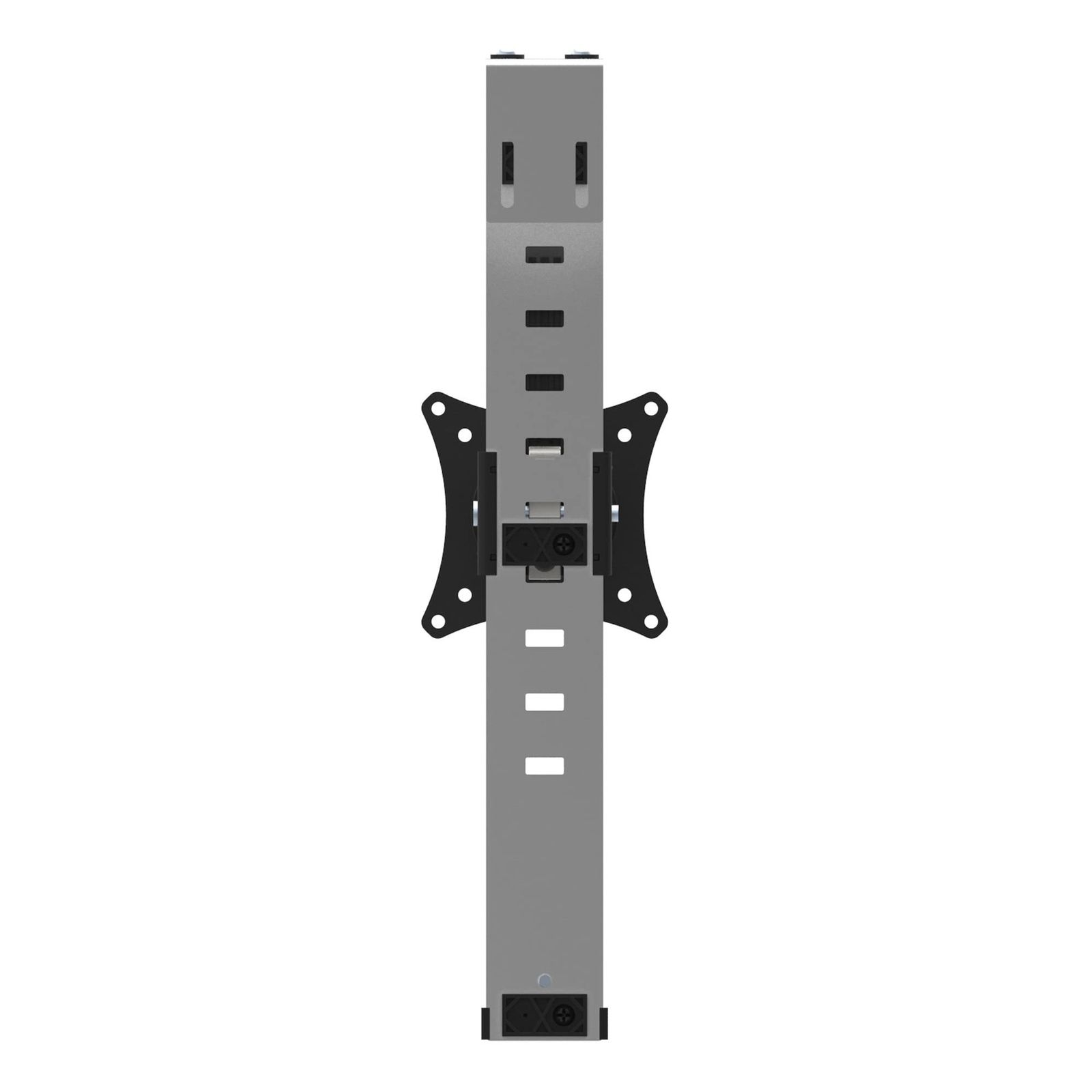 StarTech.com パーティションパネル用シングルモニターマウント|最大34インチVESAモニタ - 壁掛け用モニタアーム フック-クランプブラケット |高さ調整 ARMCBCLB